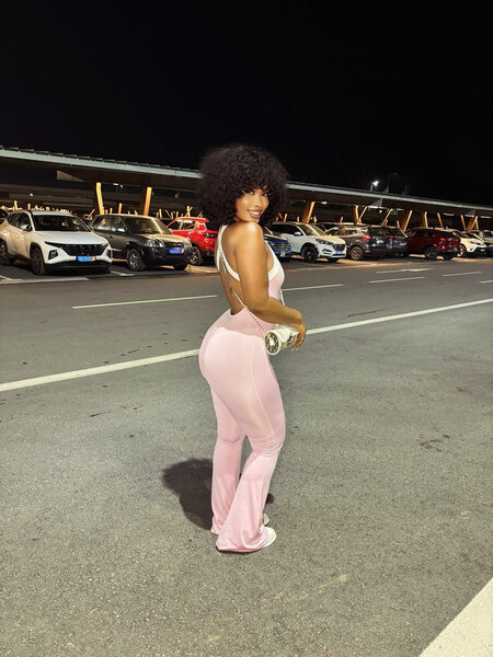 Combinaison élégante rose