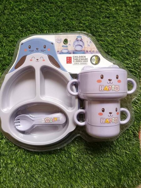 Kids tableware feeding set