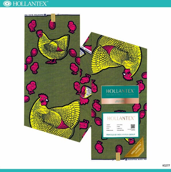 Tissu Wax Africain Coloré