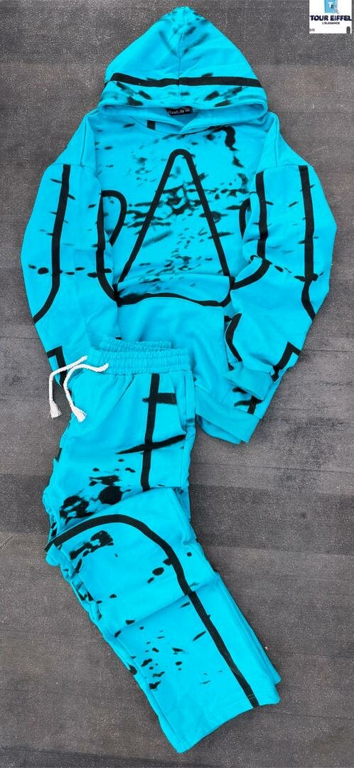 Ensemble sport à capuche stylé