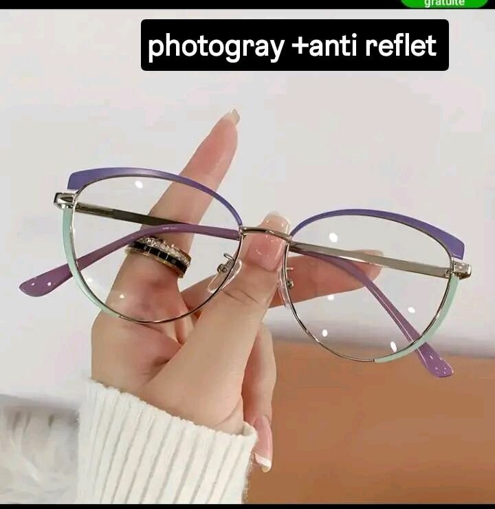 Lunettes Photogray Anti-reflet