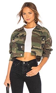 Camouflage Crop jacket