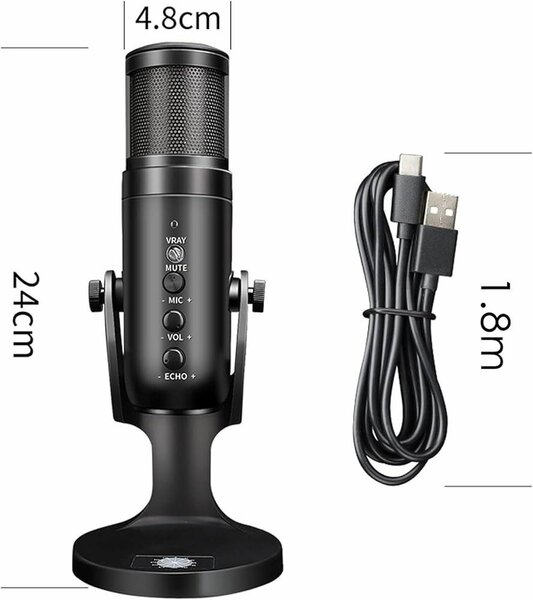 USB DESKTOP PODCAST MICROPHONE