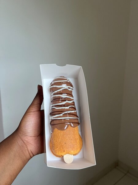 Éclair au chocolat gourmand