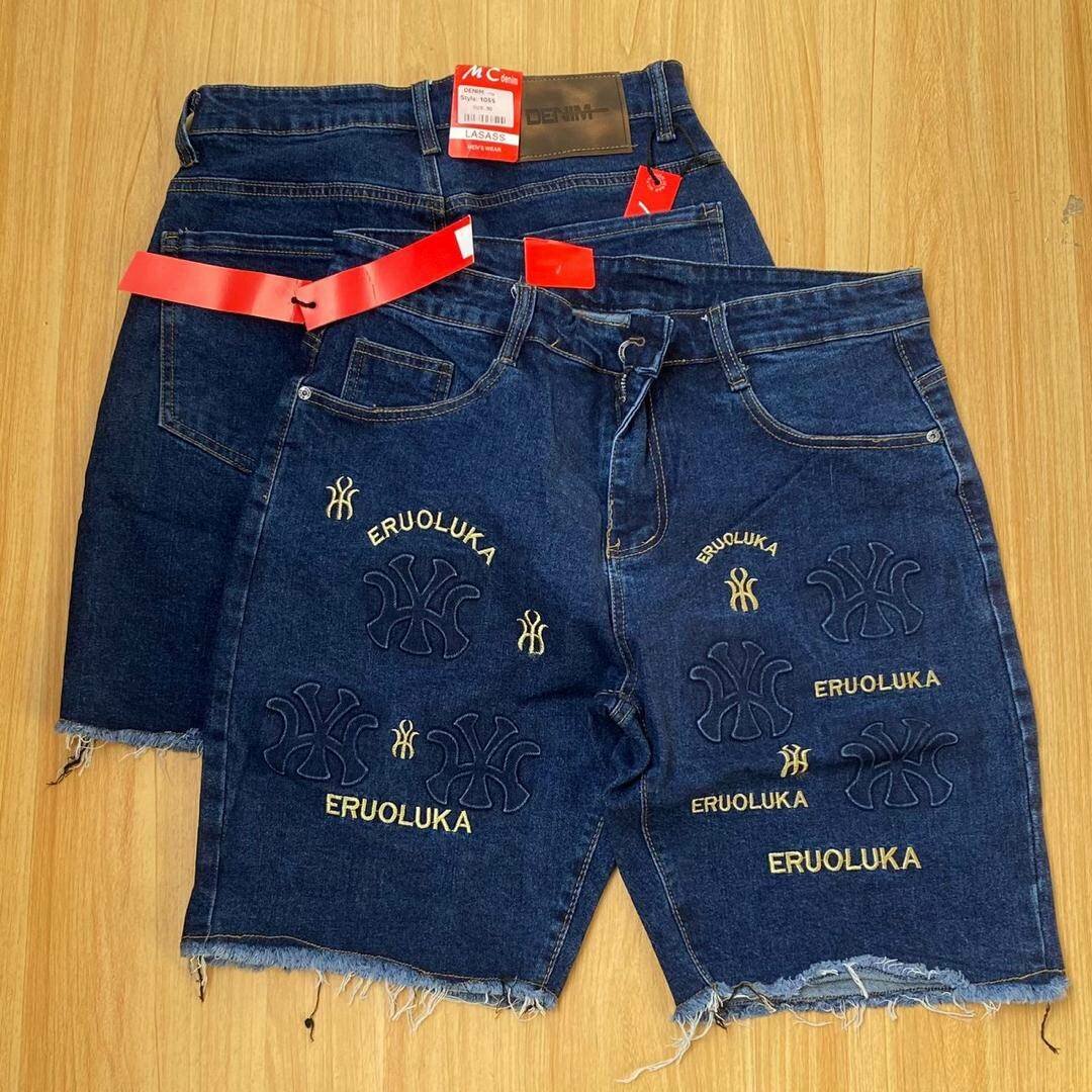 Men's quality jeans shorts