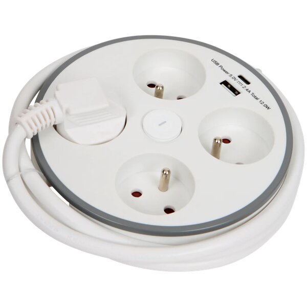 Bloc Multiprise avec USB