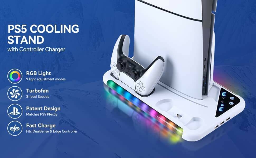 Base de refroidissement multifonction PS5