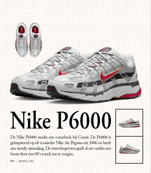 Nike P6000 Baskets Unisex