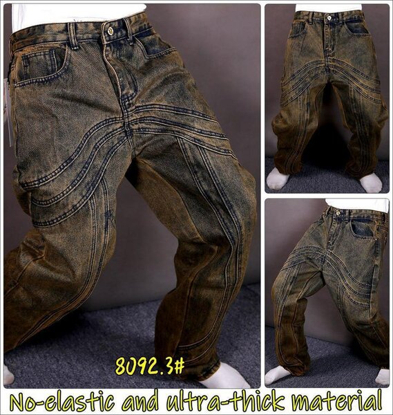 Jeans épais sans élastique