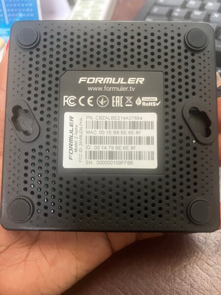 Décodeur Formuler Z Alpha