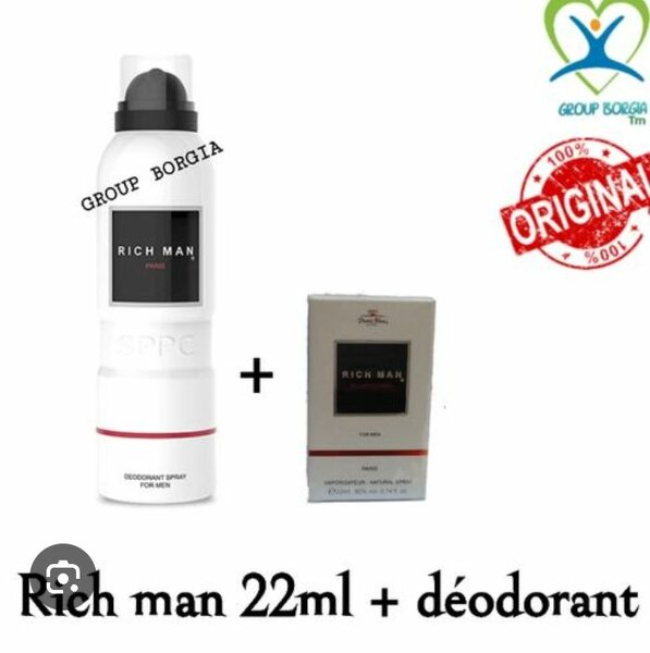 Riche man +déodorant
