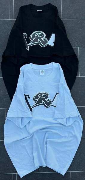 T-shirts oversize R imprimé
