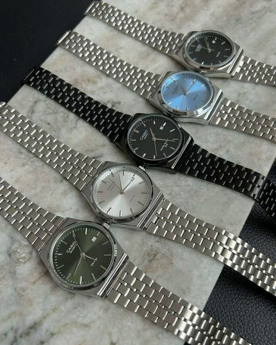 Montre classique en acier inoxydable