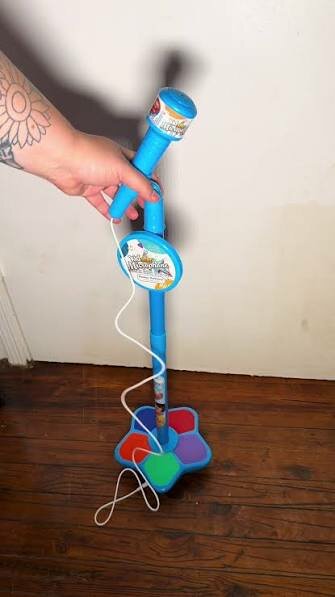 Microphone Enfant Karaoke Lumineux