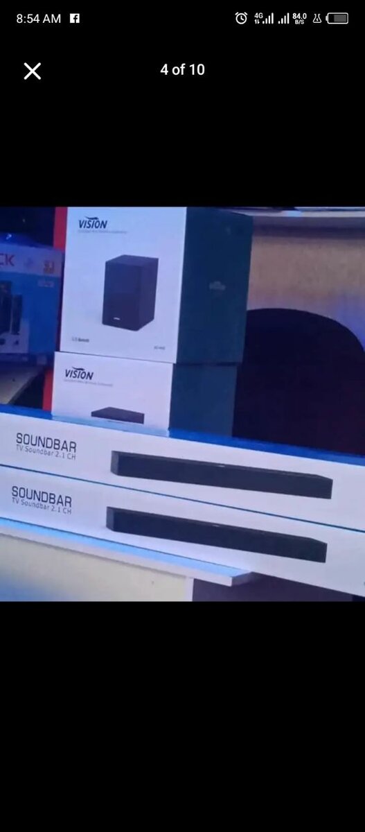 Vision and Sonic wireless soundbar systems