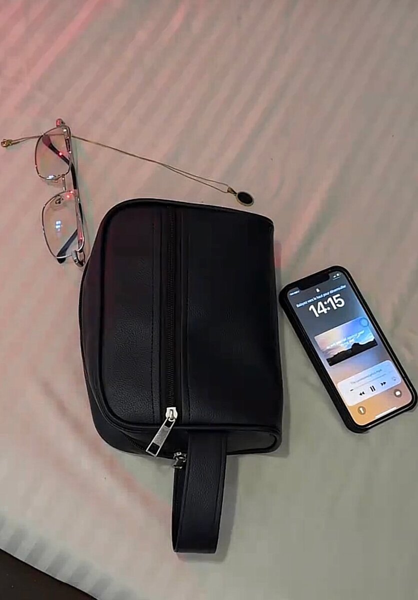 Pochette en cuir élégante