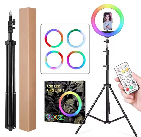 Lampe Anneau LED RGB avec Trépied