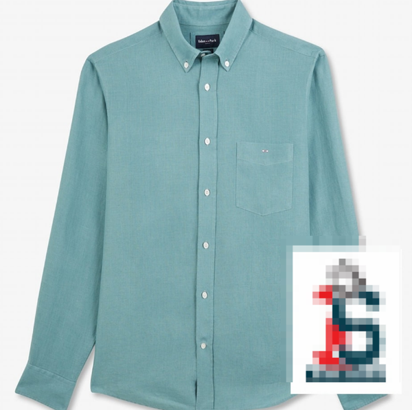 Chemise bleue
