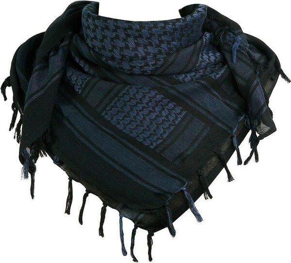 Foulard Keffieh élégant noir