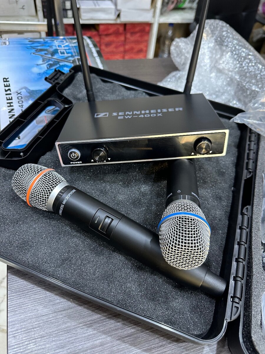 Microphones sans fil Sennheiser