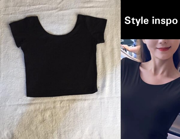 Salaula crop tops and tops