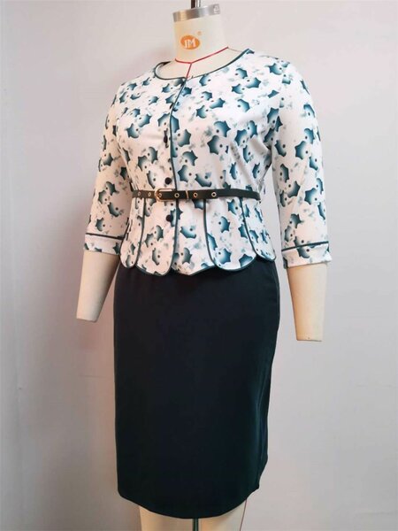 Robe deux pièces élégante