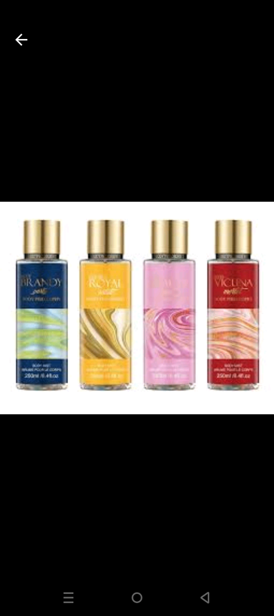 Body Splash and spray