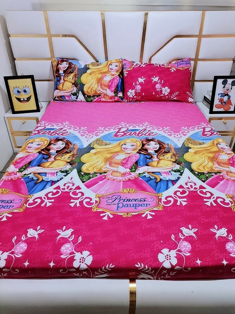 Double cartoon Bedaheet