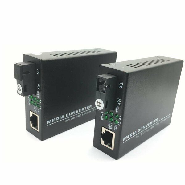 Convertisseur Média Ethernet / Fibre