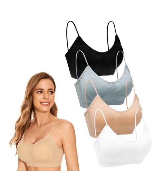 Sexy Thin Strap Tube Large Size Sports Shockproof Gathering