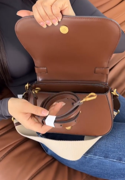 Сумка от бренда ZARA коричневая