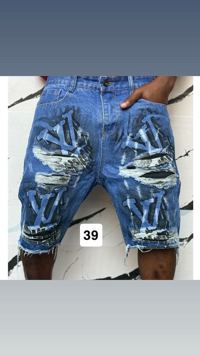 Shorts en denim pour hommes