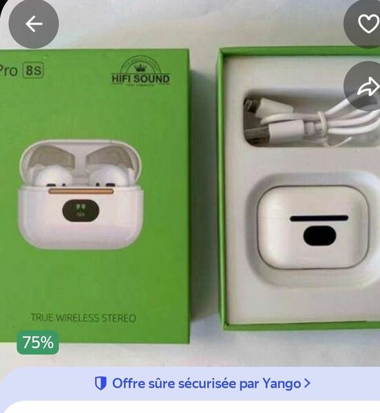 Écouteurs sans fil HiFi Sound