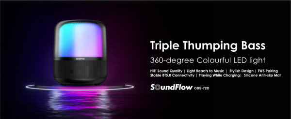 ORIAMO SOUND FLOW 50W WIRELESS SPEAKER