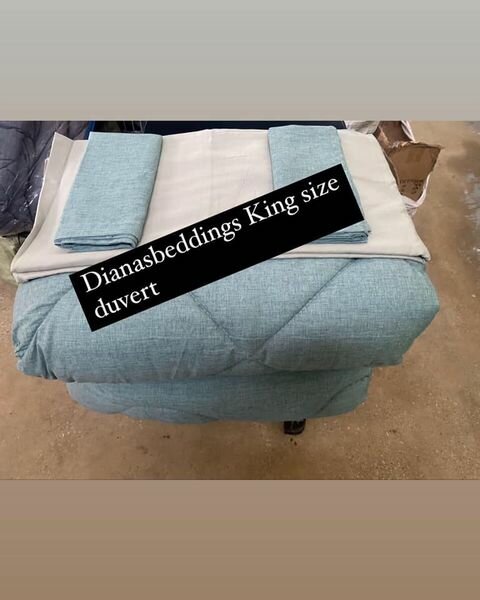 King size soft cotton Duvet grey