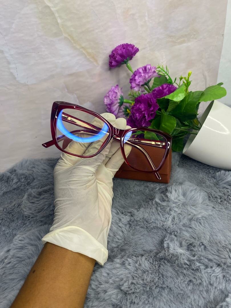 Lunettes de vue rouges tendance