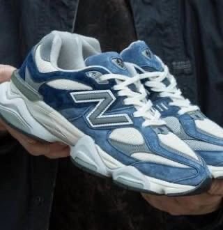 Sneakers en daim bleu