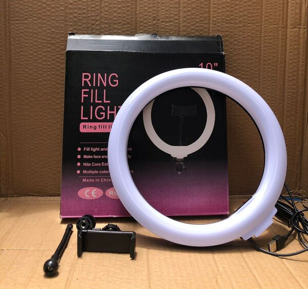 Anneau lumineux LED 10"