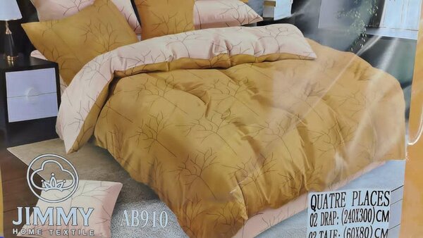 Parure de lit chic 4 places