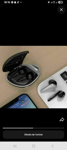 Écouteurs sans fil Bluetooth