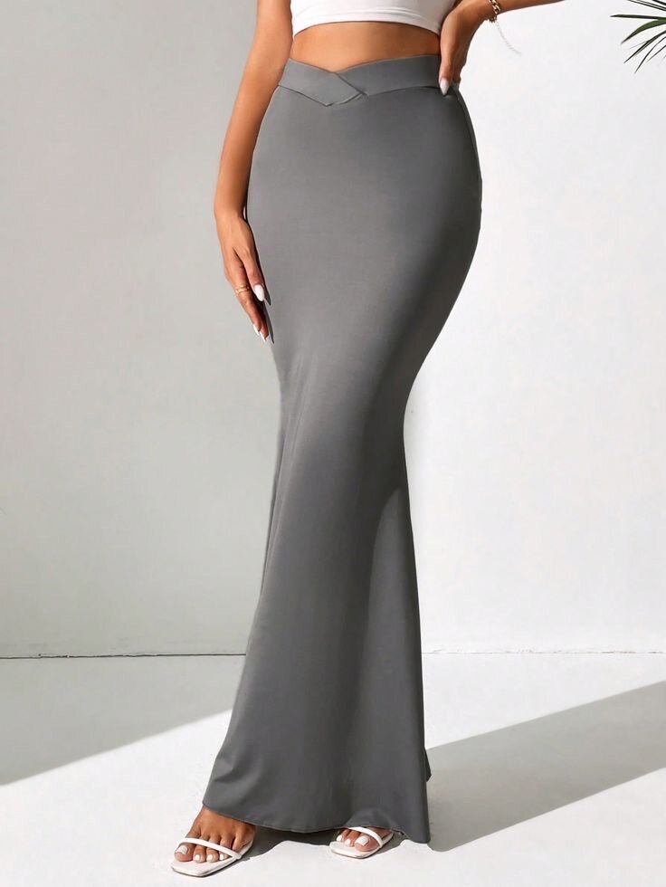 Jupe longue moulante élégante