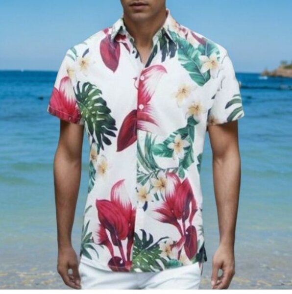 Men's floral shirt