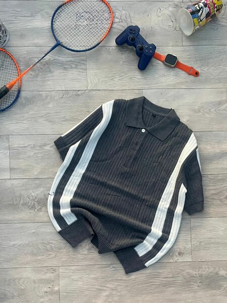 Polo rayé élégant pour hommes