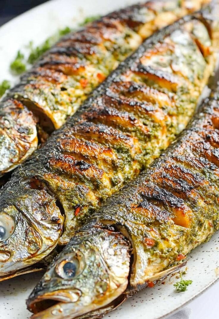 Poisson Maquereau Braisé