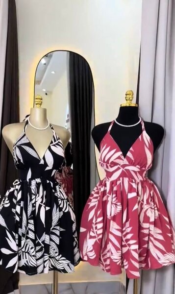 Robe d'été à imprimé floral