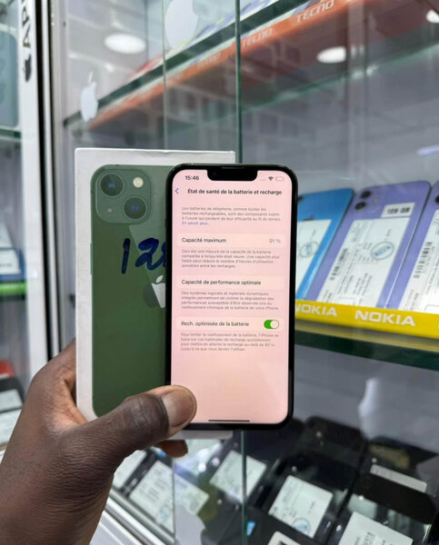 Smartphone iPhone 128 Go Vert