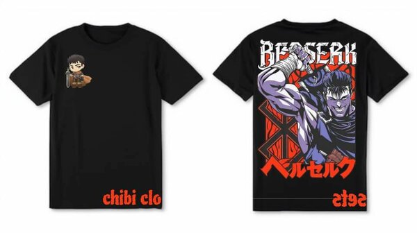 T-shirt Otaku de chibi closets
