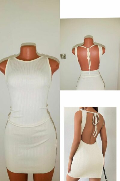 High slit maxi dress and mini dress