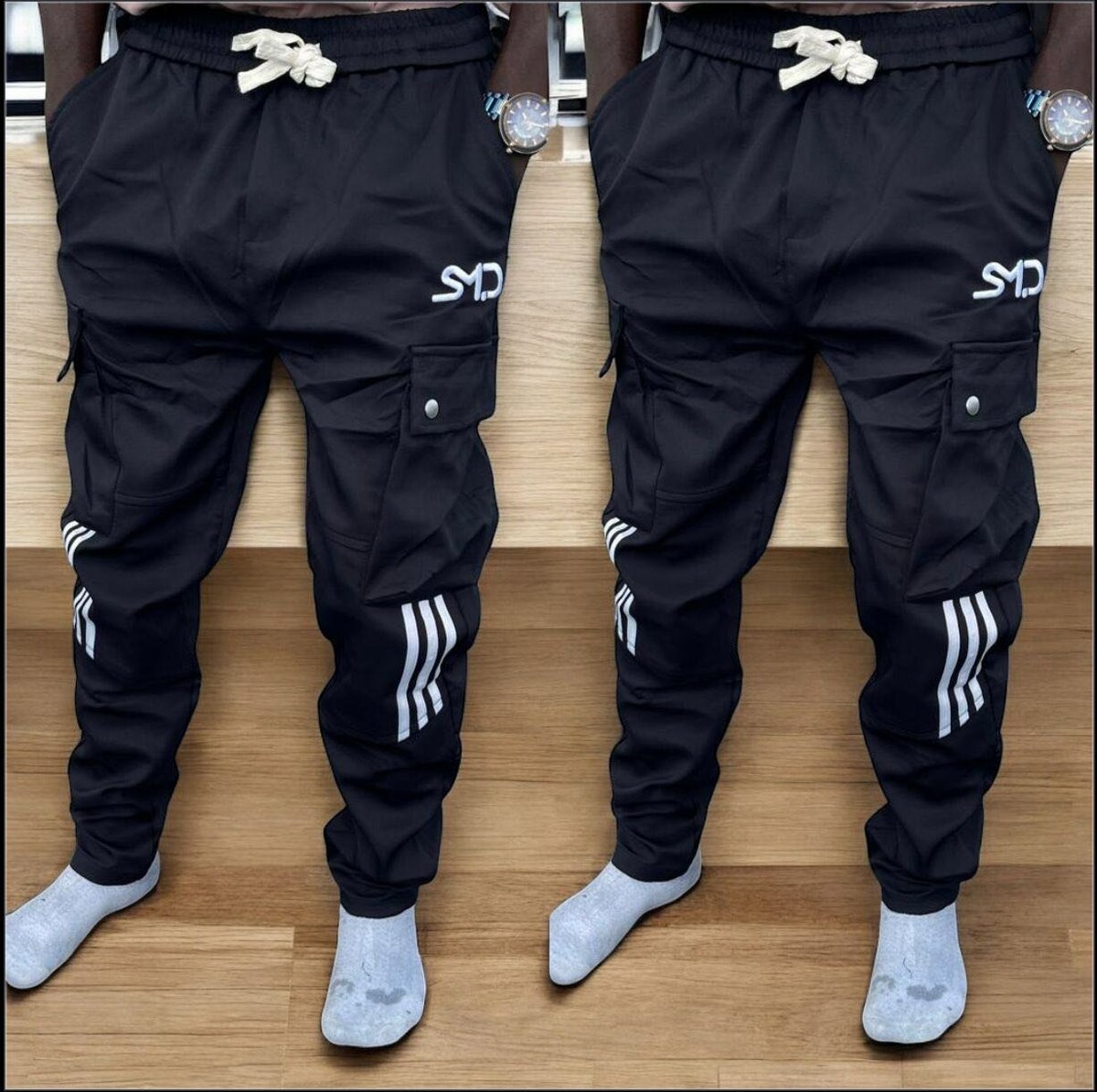 Pantalons cargo décontractés homme