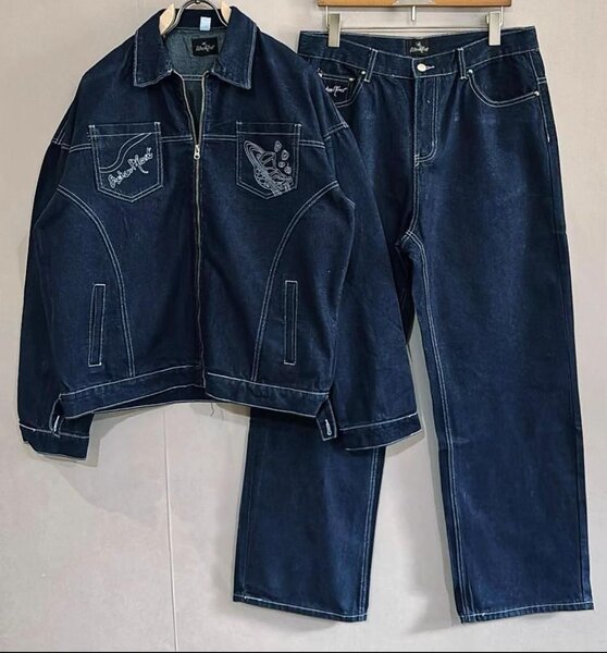 Veste et Pantalon Denim Unisexe